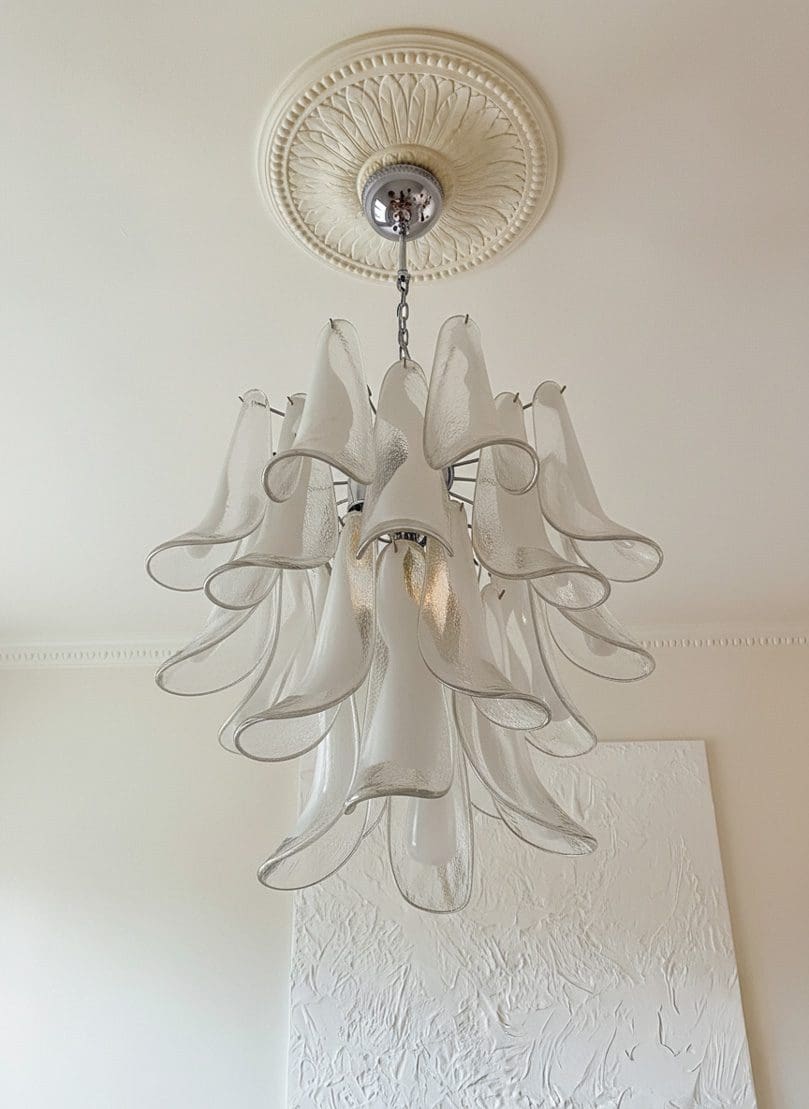 26 lattimo Murano chandelier