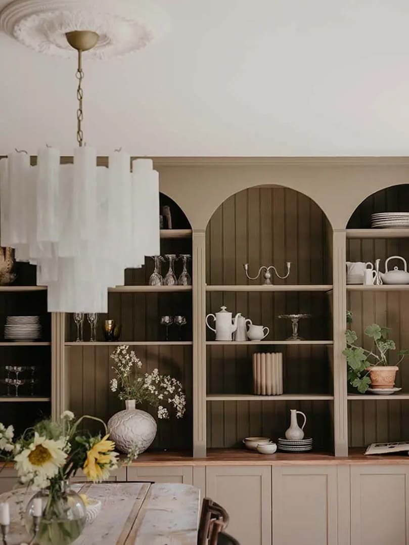 Murano lysekrone - 36 rør - Alabaster hvit