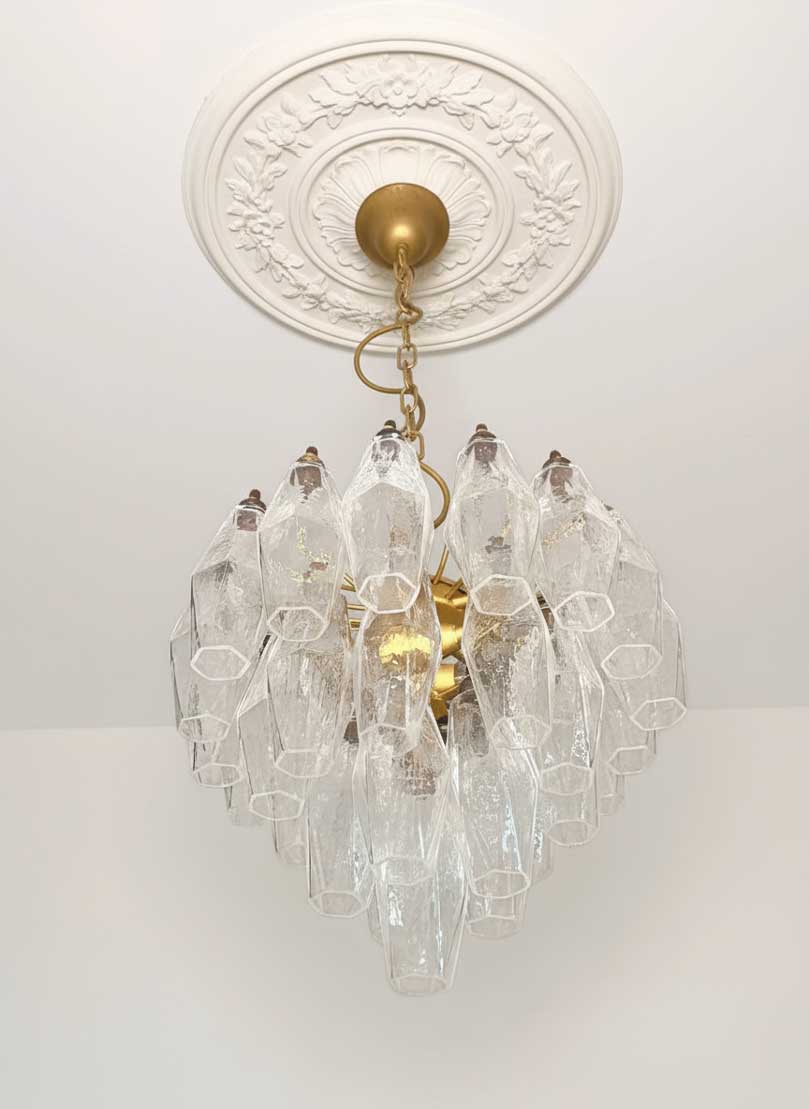 32 poliedri chandelier
